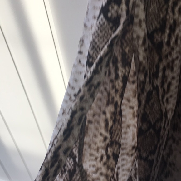 Ladies maxi ,long sleeve,snake print dress by Japna  large - Picture 8 of 14